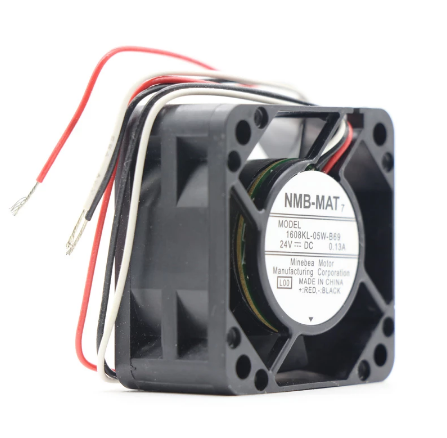 Original NMB 1608KL-05W-B69 Cooling Fan 24V 0.13A 3.12W 3wires 1608KL-05W-B69 Fans